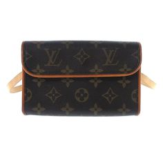 Elevate your outfit with this stylish yet functional Pre-Owned Louis Vuitton Pochette Florentine Monogram Canvas Belt Bag. Bag Silhouette: Belt BagsColor: BrownFabrication: CanvasDimensions: Height: 3.94 Width: 6.3 Depth: 1.57 This pre-owned belt bag is in good condition with wear on the corners as shown in the photos while the interior is clean and stain-free, verified by authenticated agency entrupy. The bag features a snap closure, making it easy to access your belongings on-the-go while keep Classic Monogram Canvas Belt Bag For Everyday, Luxury Brown Clutch With Mobile Phone Bag, Classic Monogram Canvas Belt Bag With Removable Pouch, Formal Rectangular Monogram Canvas Clutch, Monogram Canvas Clutch Shoulder Bag, Monogram Canvas Belt Bag With Removable Pouch, Elegant Monogram Canvas Belt Bag, Luxury Monogram Canvas Rectangular Belt Bag, Rectangular Monogram Canvas Clutch For Travel