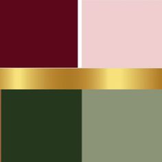 the color scheme is maroon, green, gold and white with a golden ribbon around it