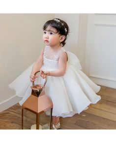 Shop couture white princess flower girl dress ballgown toddler pageant gown online. Super cute styles with couture high quality. Pro since 2009. Toddler Pageant, Pageant Gown, Princess Flower Girl Dresses, Baby Pattern, Scarlett Dresses, Princess Flower, Toddler Flower Girl Dresses, Cute Styles