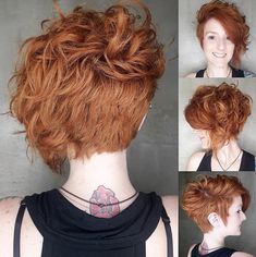 October Hair, Kylie Hair, Short Red Hair, Edgy Short Hair, Haircut And Color