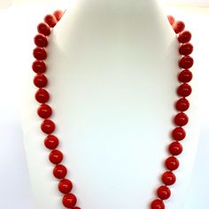 South Sea Beaded Necklace! Approximately 23.5” Long. Weighs Approximately 85 Grams. 12 Mm South Sea Coral, Pink Shell , Pearl Round Beaded Necklace! New Without Tags! Single Strand With A Lobster Claw Clasp! Three Day Money Back Guarantee! All Jewelry Is Cleaned And Polished Before Shipping! Formal Beaded Necklaces With Large Round Beads, Formal Beaded Necklaces With Large Beads, Formal Round Beaded Necklaces With Large Beads, Formal Round Beaded Necklace With Large Beads, Costume Jewelry Necklace With Single Strand Round Beads, Formal Beaded Necklace With Large Round Beads, Formal Necklace With Large Round Beads, Formal Single Strand Beaded Necklace With Round Beads, Elegant Red Long Necklace With Round Beads