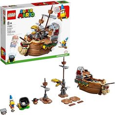 a lego set with an image of a pirate ship