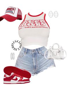 Crop Top Sleeveless, Cute Birthday Outfits, Fasion Outfits, Graphic Crop Top, Stylish Summer Outfits, Cute Lazy Day Outfits, Swag Outfits For Girls, Classy Casual Outfits