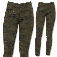 Kevin's Huntress Mid-Rise Field Pant Khaki Stretch Mid-rise Bottoms, Fitted Camouflage Jeans Casual Style, Olive Utility Bottoms For Fall, Military Style Straight Leg Bottoms For Fall, Green Tapered Leg Jeans For Fall, High Rise Stretch Khaki Pants, Khaki High Rise Stretch Pants, Fitted Straight Leg Olive Bottoms, Olive Fitted Straight Leg Bottoms