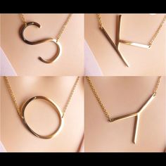 Big Sideways Letter Necklace, Gold Plated Over Stainless Steel, Available A To Z, 19”+2” Adjustable Extension, Pendant Size-20mm X 40mm Depends On The Letters, Comes With A Charming Gift Box, Ready For Gifting. J Necklace, Big Letter, Sideways Initial Necklace, Good Luck Necklace, Picture Pendant, Necklace Big, Initial Necklace Gold, Initial Pendant Necklace, Gold Monogram