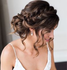 Prom Hair Updo, Quinceanera Hairstyles, Quince Hairstyles, Best Wedding Hairstyles, Long Hair Wedding Styles, Hair 2018, Wedding Hair Inspiration, Short Wedding Hair, Hairstyles For Long Hair