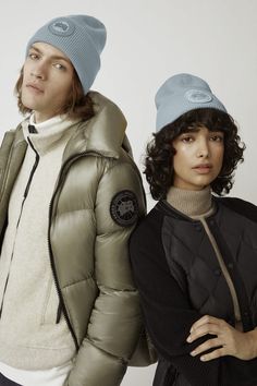 Made in Italy with 100% Merino Wool for maximum warmth and softness, the double-layered Arctic Toque is finished with our iconic Canada Goose disc on the fold-up. Dyed using a special technique that gives each piece a unique character, each toque is one-of-a-kind, so no two will look exactly alike. Due to the nature of the dying process, colours may gradually change after repeated washing. When the product is damp, be cautious as the colour may bleed. Canada Goose Hat, Luxury Gifts For Men, Short Parka, Long Parka, Cozy Hat, Mens Parka, Womens Parka, Wool Beanie, Snow Pants