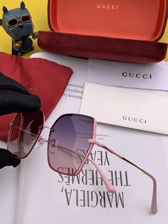 SHOP MORE LUXURY PRODUCTS HERE Description Gucci Oversize Oval-Frame Sunglasses Pink frame This product is of the premium quality.The production time is 7-10 working days.Includes box, care manual, booklet, card, bill of sale. Gradient Lens Sunglasses As Gift, Dior Shirt, Gucci Shirt, Bill Of Sale, Louis Vuitton Shirt, Sunglasses Pink, Chanel Shirt, Pink Frame, Pink Frames