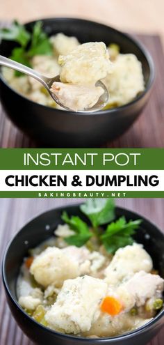 Enjoy this Instant Pot Chicken and Dumplings recipe, a classic example of easy fall comfort food. Featuring fluffy dumplings, tender chicken, and a flavorful sauce, it’s a delicious soup that fits perfectly into cozy dinner recipes! Instant Pot Chicken And Dumplings, Fluffy Dumplings, Best Comfort Food, Easy Instant Pot Recipes, Christmas Food Dinner, Tender Chicken, Instapot Recipes, Instant Pot Chicken, Chicken Crockpot Recipes