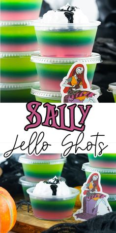 Sally Jello Shots, Nightmare Before Christmas Jello Shots Nightmare Before Christmas Snack Ideas, Nightmare Before Christmas Cocktails, The Nightmare Before Christmas Food, Nightmare Before Christmas Recipes, Nightmare Before Christmas Snacks, Nightmare Before Christmas Treats, Bartender Guide, Nightmare Before Christmas Cupcakes, Nightmare Before Christmas Party