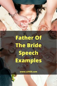 the words father of the bride speech examples in front of two women holding wine glasses