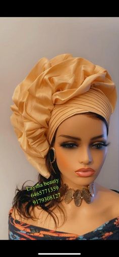 This beautiful ready to wear african head tie is easy to put on.  it's a one size fits all ,comes in differnt colors. Elegant Gold Fitted Headwrap, Traditional One-size Headwrap, Adjustable Multicolor Traditional Headwrap, Congolese Head Wrap, Traditional Yellow Adjustable Headwrap, African Turban, Head Tie, Head Ties, Head Scarf Styles