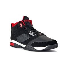 Lace up for game time or cool-casual outings. These FUBU Zone Sneakers for Men are built to perform helping to provide responsive cushioning and plush comfort that extends through the entire shoe. Whether youre hitting up the basketball court on the blacktop or hardwood, these high-top sneakers help give you the best of a classic sports vibe with modern streetwear style. Size: 12.  Color: Black.  Gender: male.  Age Group: adult. Fall Fashion Shoes, High Top Basketball Shoes, Workout Sneakers, Kids Basketball, Walking Exercise, Boys Sneakers, Girls Sneakers, Comfy Shoes, Boys Shoes