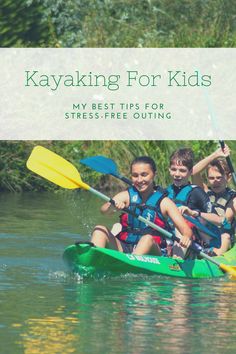 kayking with kids // outdoor activities for kids // outdoor activities // lake activities for kids // lake activities // kids kayaking // taking kids kayaking // kayaking with kids tips // tandem kayak // 2 person kayak