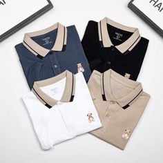 Polo T Shirt Design, Blue Suit Men, Mens Polo T Shirts, Polo Shirt Design, Polo Design, Kids Dress Wear, Men Fashion Casual Shirts, Golf Attire