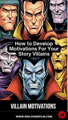 the cover for how to developing motivations for your story villain motivnations