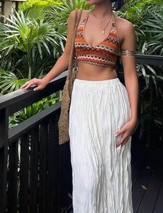 Goa Outfits, Beachy Outfits, Mode Crochet, Earthy Outfits