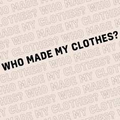 Do you know who made your clothes?⁠ ⁠ 🛍️Our garments go a long way before they reach our closets⁠ ⁠ 👗 They pass through farmers, spinners, weavers, dyers, sewers and countless other people.⁠ ⁠ 📦 About 60 million people work in the process of making our clothes⁠ ⁠ 👧 And 80% of them are women between ages 18 and 35⁠ ⁠ 🙋 Use your voice to make a change and demand these producers to be more transparent with their practices!⁠ ⁠ 👇 Tag a friend below to spread the message!⁠ ⁠ 📷: @fash_rev⁠ ⁠ .⁠ Business Theme, Love The Earth, Alternative Apparel, Eco Fabric, Style Advice, My Clothes, Popular Fashion, Conscious Consumer