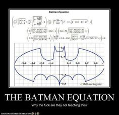 a batman graphing diagram with the words,'why are they not reading this? '