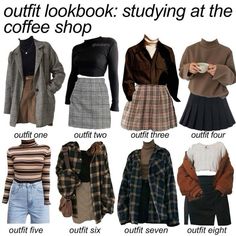 Cute outfit inspos Academia Aesthetic Outfit, Dark Academia Outfits, Dark Academia Outfit, Looks Style, Casual Style Outfits, In The Fall, Teen Fashion Outfits, Looks Vintage, Gilmore Girls