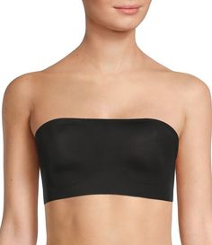 From VAN WINKLE & CO., this bandeau features:No underwireRemoveable padsHeat sealed printed tagPullover constructionNylon/SpandexHand washImported. Seamless Stretch Tube Top, Seamless Stretch Tube Top With Underwire, Padded Fitted Strapless Bra, Strapless Padded Fitted Bra, Stretch Tube Top With Built-in Bra And Underwire, Fitted Padded Strapless Tube Top, Strapless Padded Fitted Tube Top, Black Nylon Strapless Tube Top, Seamless Fitted Underwire Tube Top