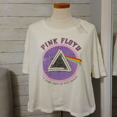 Old Navy Pink Floyd Pop Culture Graphic Crop Tee Xxl. Brand New With Tags. Sale All Items With A Red Heart Are Part Of My Bogo 50% Off Sale!!! Add At Least 2 Sale Items To Your Bundle And Get The Lowest Priced Item(S) 50% Off! Clothes Outfit, Navy Pink, Old Navy Tops, Pink Floyd, Navy Tops, Crop Tee, Fancy Dresses, Off Sale, Red Heart