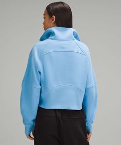 With an oversized fit, a cozy funnel neck, and the soft fabric you love, this Scuba hoodie silhouette maximizes post-practice comfort. Designed for On the Move. An exaggerated fit that feels extra roomy:Not too short, not too long, just right around the waistband. Kangaroo pocket with hidden phone sleeve. Zipper garage keeps chafe in check. Elastic zipper pull doubles as an emergency hair tie. High neck helps keep you warm. White Puffer Coat, College Wardrobe, White Puffer, Scuba Hoodie, Women's Hoodies, Oversized Pullover, Women Hoodies Sweatshirts, Lululemon Women, Funnel Neck