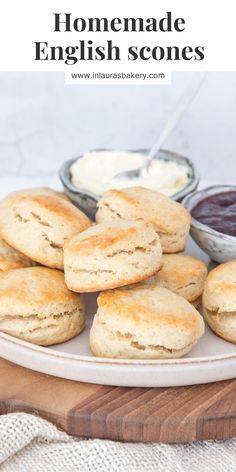 Scones Traditional English Scones Recipe, Jam Scones, Sweet Scones Recipe, British Scones, Gluten Free Scones