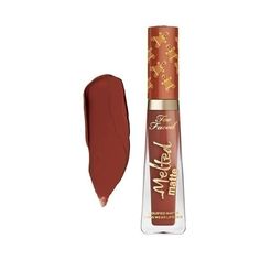 - Brand New - Limited Edition Matte Lipstick. - Gingerbread Scented. Too Faced Gingerbread, Sparkle Lipstick, Too Faced Lipstick, Metallic Lipstick, Bold Lipstick, Long Wear Lipstick, Gingerbread Girl, Cream Lipstick, Too Faced Makeup