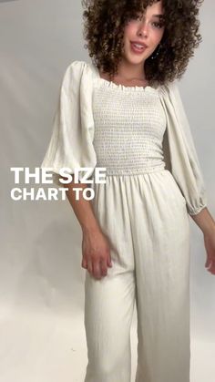 Comfortable, classy, and cream. This stunning lightweight jumpsuit, creates the look of your dreams! So versatile, it can be worn with sneakers or heels. This jumpsuit is perfect for everything from brunch with the girls, to a night out on the town! We know you are sure to love this look! Featuring functional pockets, smocking and a classic square neckline. Available in XXS, XS, S, M, L, XL, XXL, 1X, 2X,3X, 4X, & 5X + matching mini sizes! ✨ Ivy City Co Trendy Beige Jumpsuits And Rompers For Summer, Trendy Beige Summer Jumpsuits And Rompers, Trendy Beige Summer Jumpsuit/romper, Summer Cream Overall Jumpsuits And Rompers, Casual Cream Jumpsuits And Rompers For Summer, Chic Beige Jumpsuits And Rompers For Day Out, White Trendy Jumpsuits And Rompers For Loungewear, Casual Cream Jumpsuits And Rompers For Loungewear, White Chic Jumpsuits And Rompers For Brunch