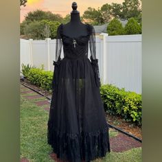 Nwot Never Worn. The Company Wouldnt Let Me Return It And Its Too Big For Me. Vintage Gowns, Dolls Kill, Doll Dress, Halloween Costume, Halloween Costumes, Colorful Dresses, Let Me, Maxi Dress, Dolls