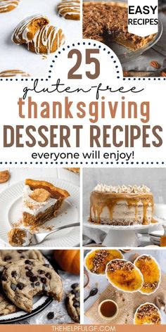 25 thanksgiving dessert recipes that are delicious and easy to make