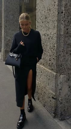 Aesthetics Outfits, Loafers Outfit, Fall Outfits Ideas, Outfit Autumn, Looks Street Style, Ideas Outfit, Trend Fashion, Autumn Outfit