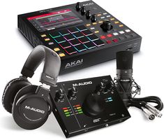 Akai Professional MPC One – Drum Machine Audio Samplers, Mpc One, Beat Maker, M Audio, Studio Headphones, Midi Controller, Audio Interface, Drum Machine, Recording Studio