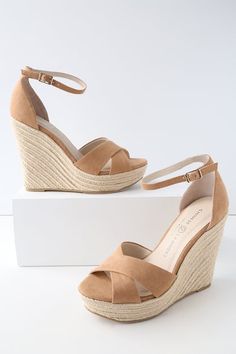 On-Trend Wedges for Women With Style | Affordable Women's Wedge Sandals, Sneakers, and Boots Matric Shoes, Lace Up Espadrille Wedges, Work Shoes Women, Lace Up Espadrilles, Culotte Jumpsuit, Womens Sandals Wedges, Platform Wedge Sandals, Womens Wedges, Shoe Obsession