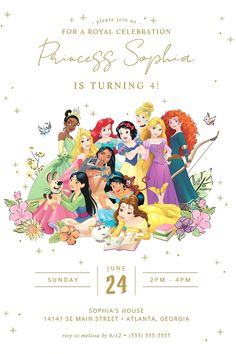 the princess birthday party is going on at disney's hollywood studios, and it has been