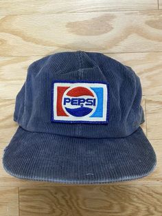 Vintage Corduroy Cap, Mens Thrift Fashion, Aesthetic Caps, Corduroy Hats, 80s Hats, 80s Accessories, Vintage Baseball Hats, 80s Stuff, 1990s Style