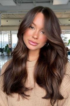 brunette maple mocha Warm Brunette Hair Color, Rich Brunette Hair, Mocha Brown Hair, Mocha Color Hair, Rich Brown Hair, Brown Hair Inspiration, Natural Brown Hair, Mocha Hair