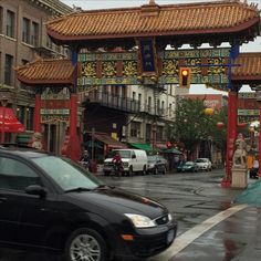 Raining Day, China Town, Victoria Bc, Vancouver Island, British Columbia, Spring Break, Vancouver, Street View, China