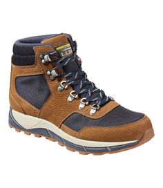 Men's Mountain Classic Hiking Boots | Boots at L.L.Bean Rugged Durable Boots For Adventure, Rugged Steel Toe Hiking Boots For Outdoor Work, Sturdy Round Toe Hiking Boots For Outdoor Work, Durable Walking Shoes With Round Toe For Outdoor Work, Sturdy Hiking Work Boots, Durable Round Toe Walking Shoes For Outdoor Work, Sturdy Work Boots For Hiking With Round Toe, Rugged Waterproof Lace-up Hiking Boots, Rugged Hiking Boots For Winter Adventure