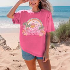 Endless Summer Comfort Color Tee - Limeberry Designs Picnic In The Park, Eternal Sunshine, Fun In The Sun, Comfort Colors Tee, Comfort Color, Summer Design, Summer Adventures, Color Fabric, Beach Days