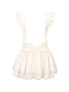 Soft Nana Spring Care Bare Top + Suspender Skirt – Belchic Y2k Mini Dress, Strap Skirt, 2 Piece Dress, Style Kawaii, Suspender Skirt, Dress Suit, Solid Clothes, Western Dresses, Dress Suits