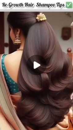 Shampoo Hacks, Body Korean, Traditional Hairstyles, No Boyfriend, Traditional Hairstyle, Long Hair Tips, Silky Smooth Hair, Bridal Hair Buns, Hairstyles For Girls