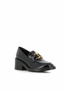 Black brushed calfskin women's classic loafer by Chloé, featuring by gold-plated trim with Chloé engraving, tone-on-tone stitching and an almond toe. Rubber sole. Lined interior. Heel: 6 cmComposition: Calf Leather Elegant Fall Platform Loafers In Patent Leather, Elegant Patent Leather Platform Loafers For Fall, Elegant Formal Platform Loafers With Almond Toe, Elegant Almond Toe Platform Loafers For Formal Wear, Elegant Almond Toe Platform Loafers For Formal Occasions, Elegant Almond Toe Platform Loafers For Formal Events, Elegant Calf Leather Platform Loafers With Almond Toe, Luxury Patent Leather Loafers For Fall, Luxury Patent Leather Platform Loafers For Formal Occasions