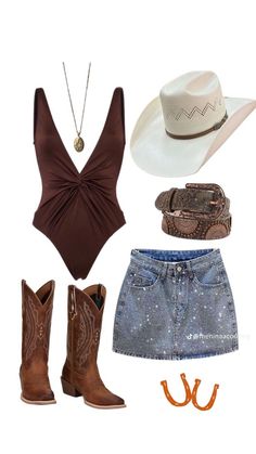 Cowboy Outfits For Women, Summer Cowgirl Outfits, Look All Jeans, Traje Cowgirl, Charlie Horse, Tin Haul, Cute Cowgirl Outfits, Casual Country Outfits