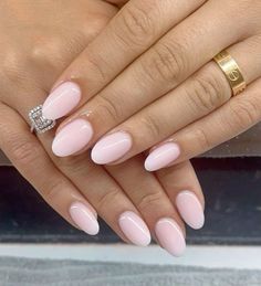 Hoco Nails, Milky Nails, Basic Nails, Round Nails, Neutral Nails, Girls Nails, Fire Nails, Classy Nails, Short Acrylic Nails