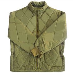 Mens Field Jacket Liners Warm Inner Quilted Khaki High Neck Jacket US XS-XL   PRODUCT SPECIFICATIONS Brand – Made in Korea Condition – Brand New Material – Polyester Inner - Polyester Color – Khaki Size (Men's) US/AU/UK/EU XS - XL For Seasons : Winter US SIZE                                 US XS                       US S                     US M                      US L                     US XLSHOULDER  WIDTH         16.9'' (43cm)            17.7'' (45cm)          18.5'' (47cm)          19.3 Solid Insulated Long Sleeve Outerwear, Military Khaki Outerwear With Fleece Lining, Military Style Olive Outerwear For Cold Weather, Olive Military Outerwear For Cold Weather, Green Quilted Jacket With Pockets For Outdoor, Olive Long Sleeve Outerwear For Outdoor, Olive Long Sleeve Outdoor Outerwear, Military Style Olive Outerwear For Outdoor, Quilted Khaki Outerwear For Outdoor