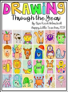 drawing through the year book cover