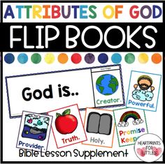 the attributes of god's flip books