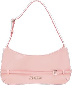 Chic Pink Business Shoulder Bag, Modern Pink Shoulder Bag With Metal Hardware, Pink Crossbody Shoulder Bag With Palladium Hardware, Modern Pink Shoulder Bag For Business, Pink Business Satchel Shoulder Bag, Pink Satchel Shoulder Bag For Business, Pink Shoulder Bag With Metal Hardware For Evening, Formal Shoulder Bag With Buckle Closure, Modern Pink Shoulder Bag With Adjustable Strap